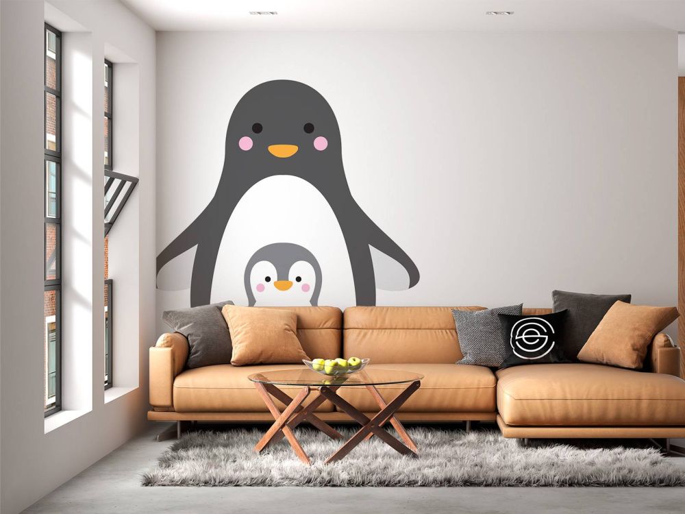 Vrolijke pinguins
