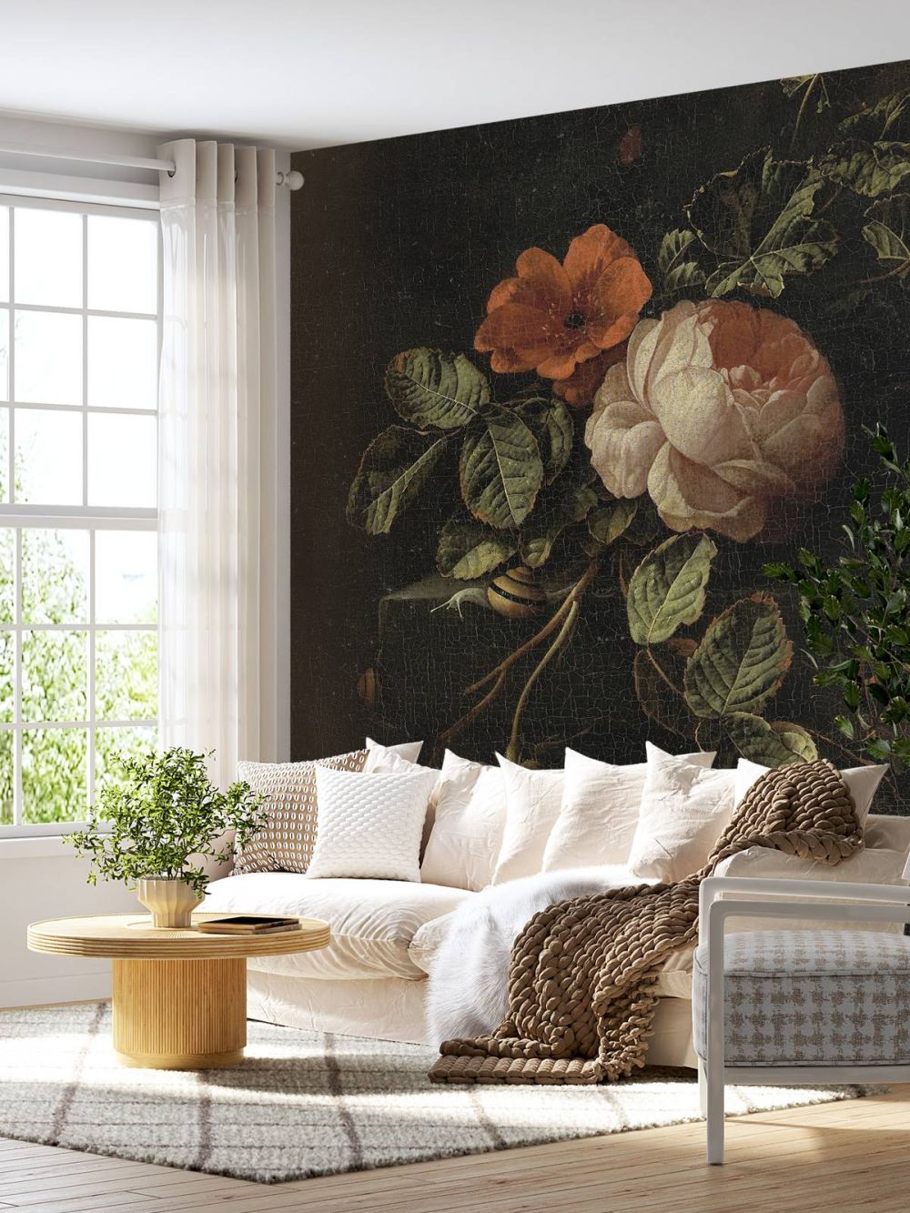Stilleven met rozen