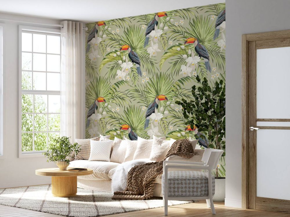 Toekan in de jungle