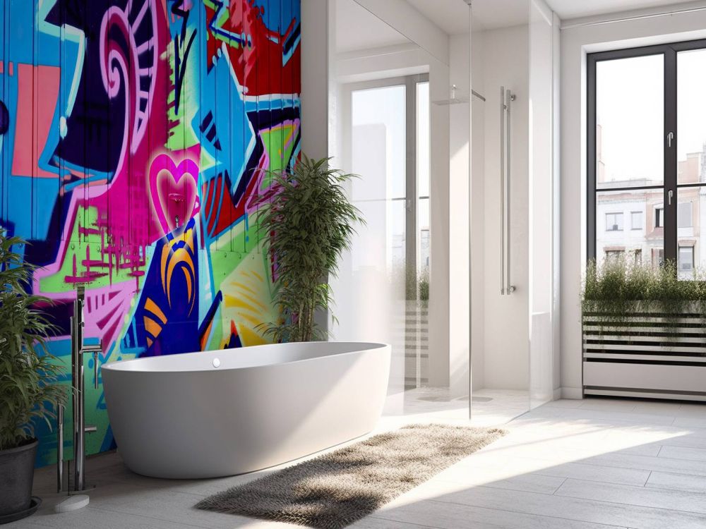 Neon graffiti