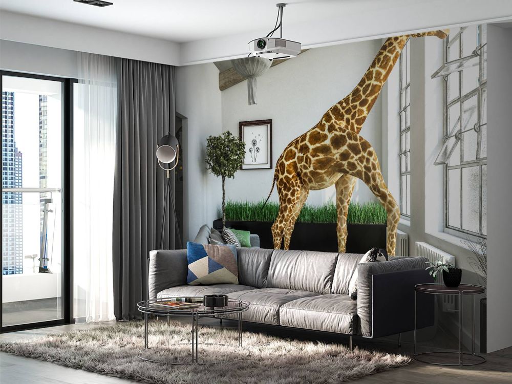 Glurende giraffe