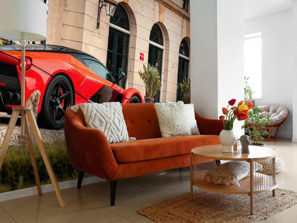 Ferrari laFerrari bij luxe villa