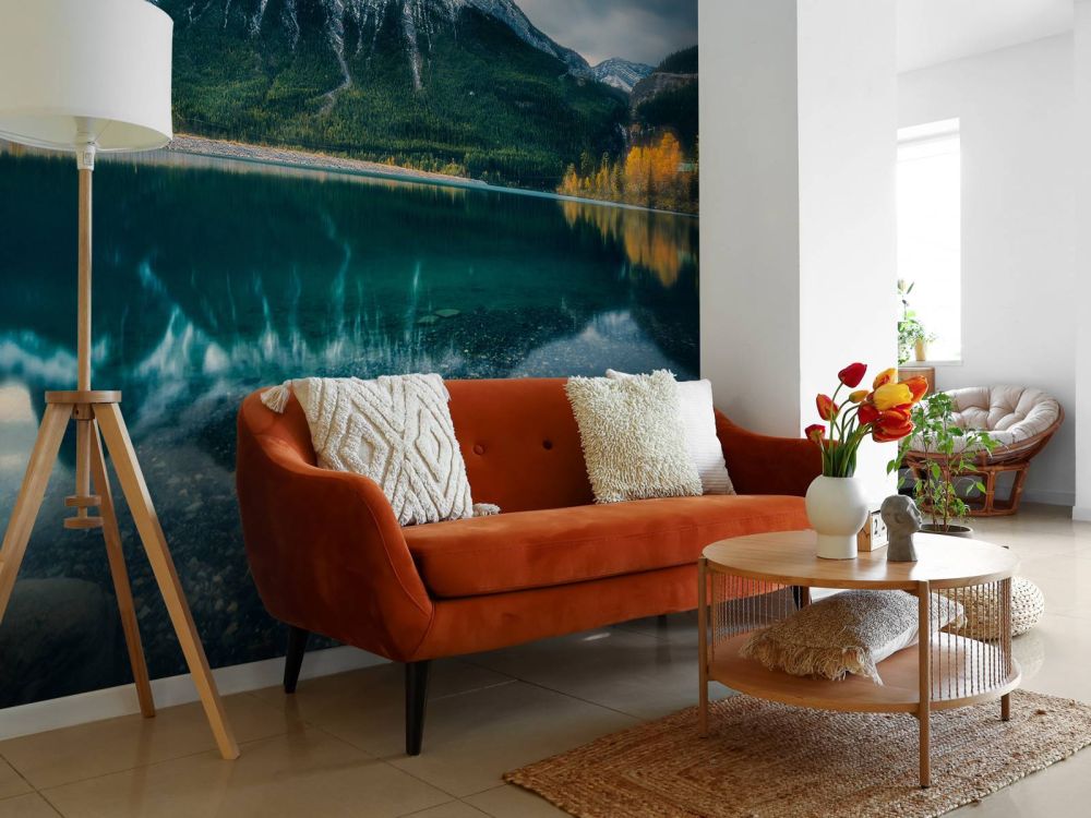 Autumn reflection in the water