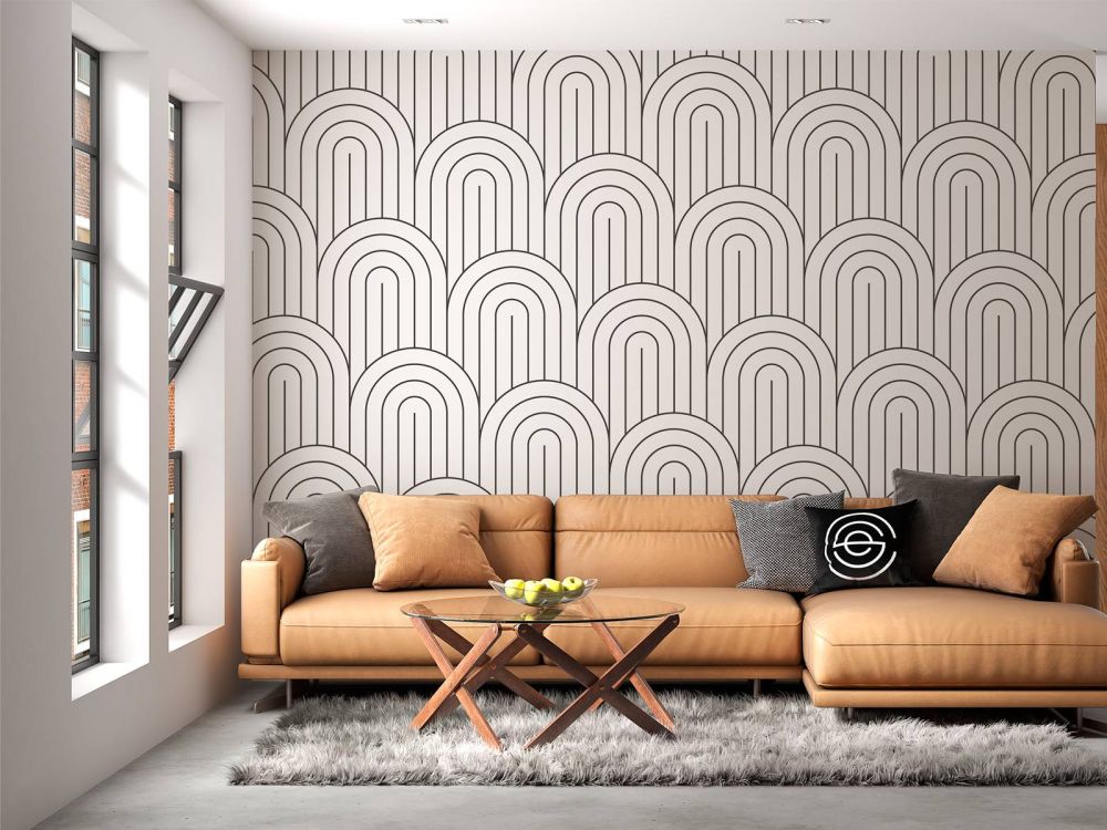 Art deco cirkels
