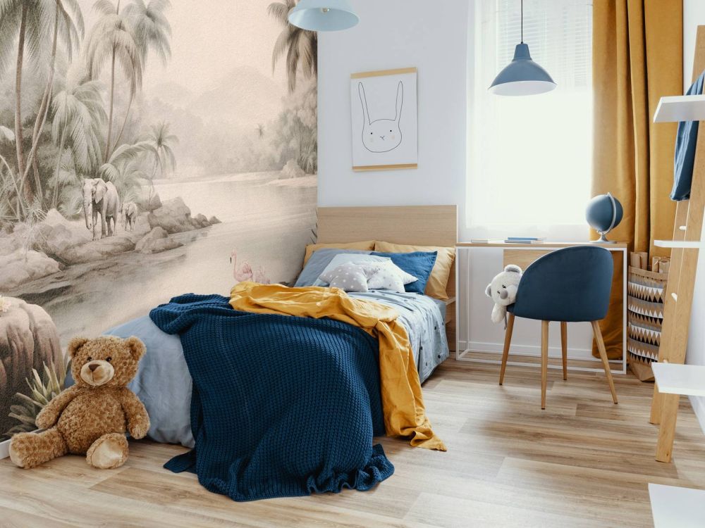 Jungle landschap met dieren