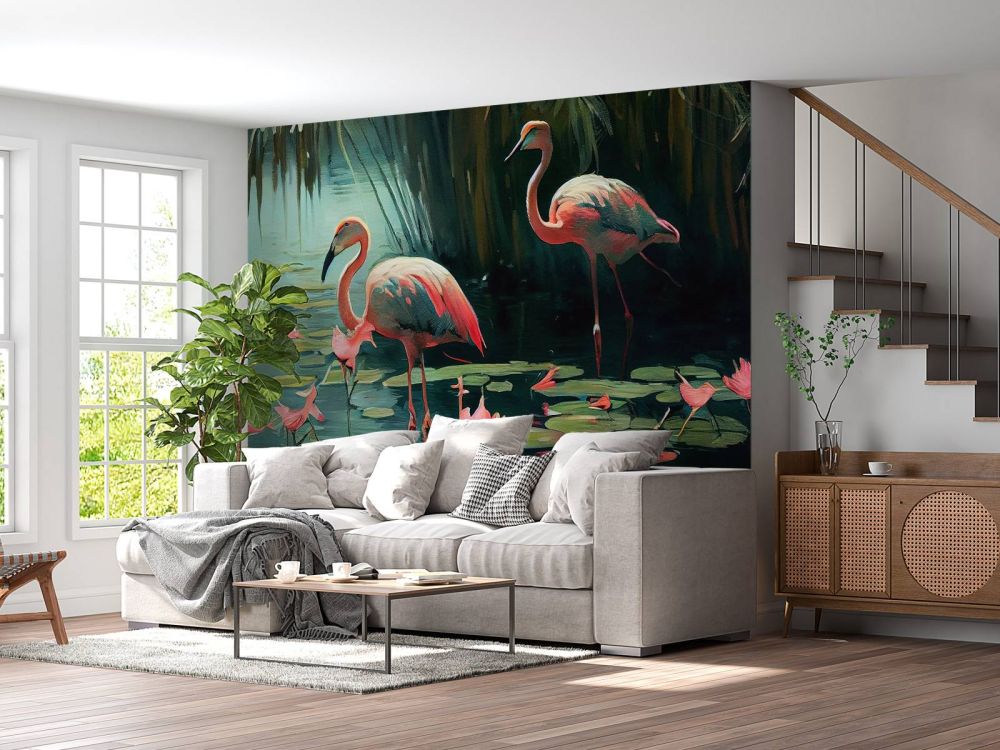 Waterlelie Flamingo Oase