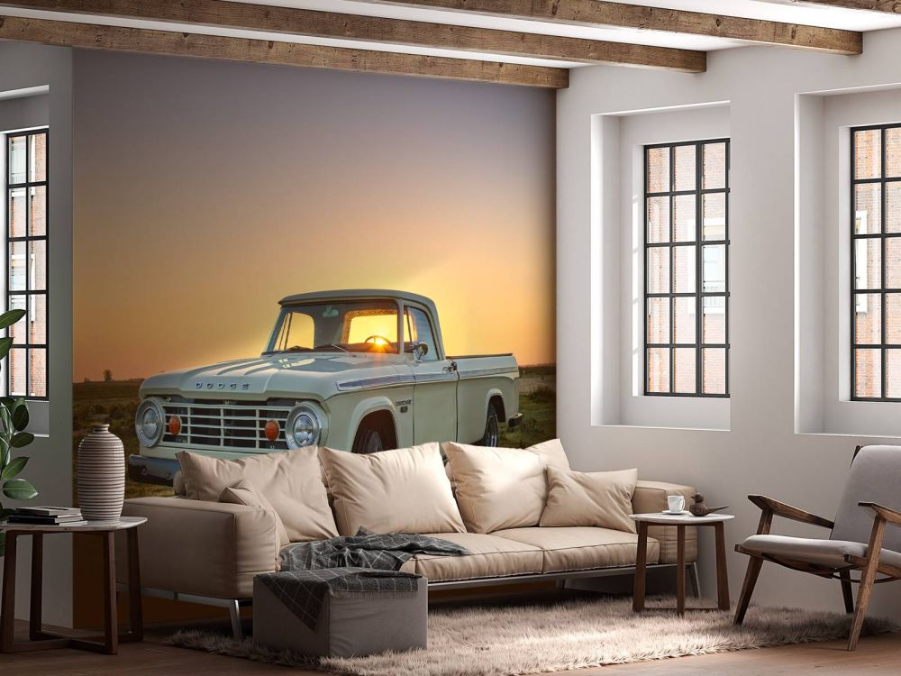 Pick-up bij zonsopgang