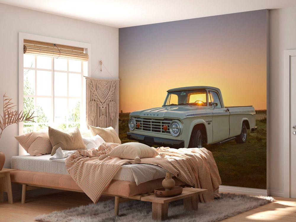 Pick-up bij zonsopgang