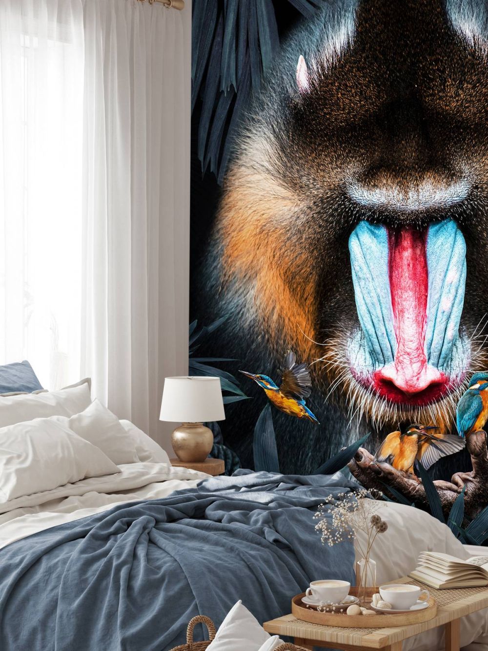 Mandrill Portret