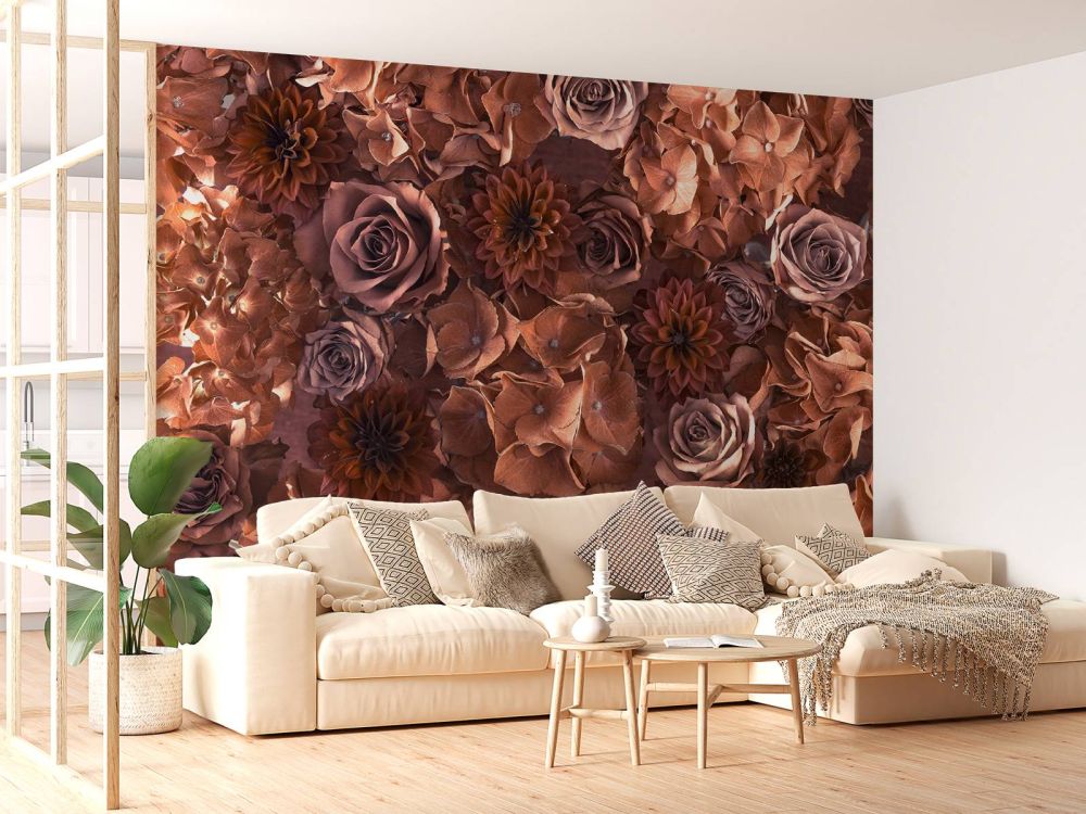 Hortensia's, rozen en dahlia's