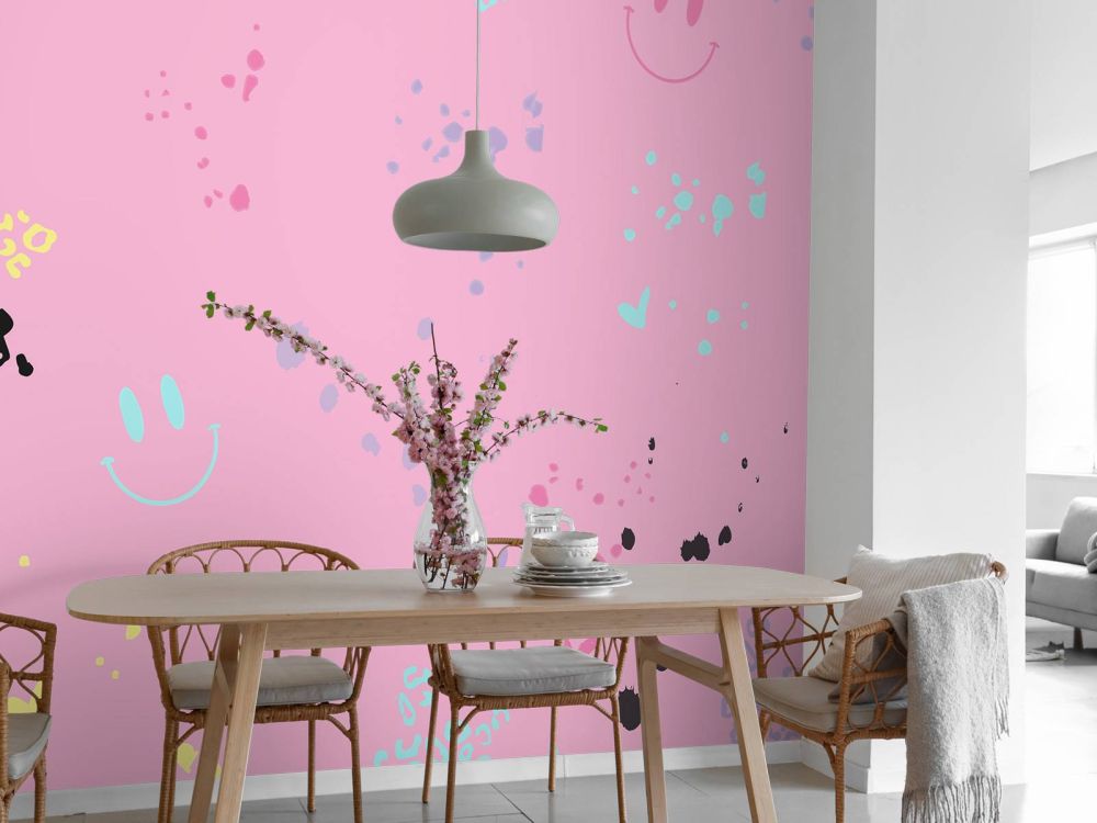 Pink splash