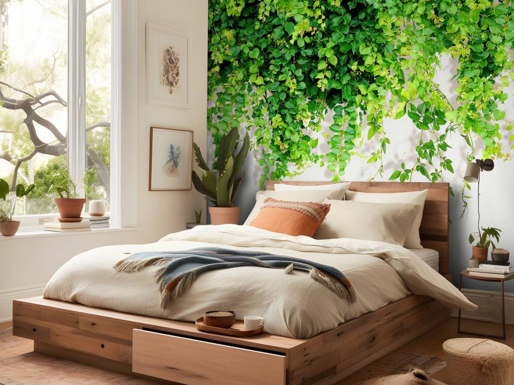 Groene hangende takken