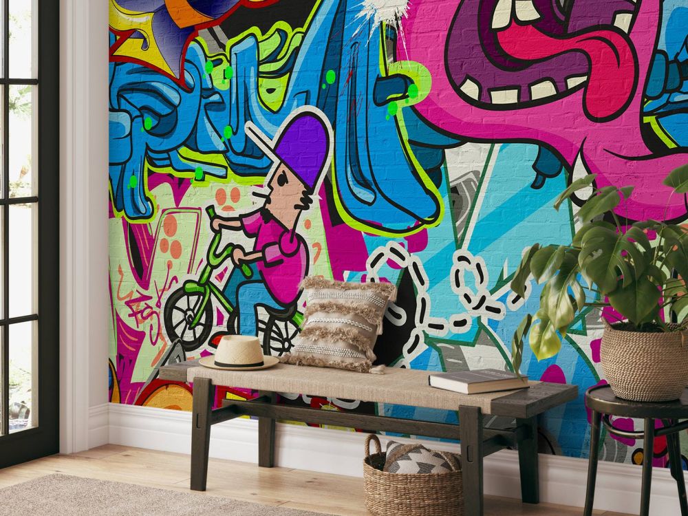 Stoere graffiti