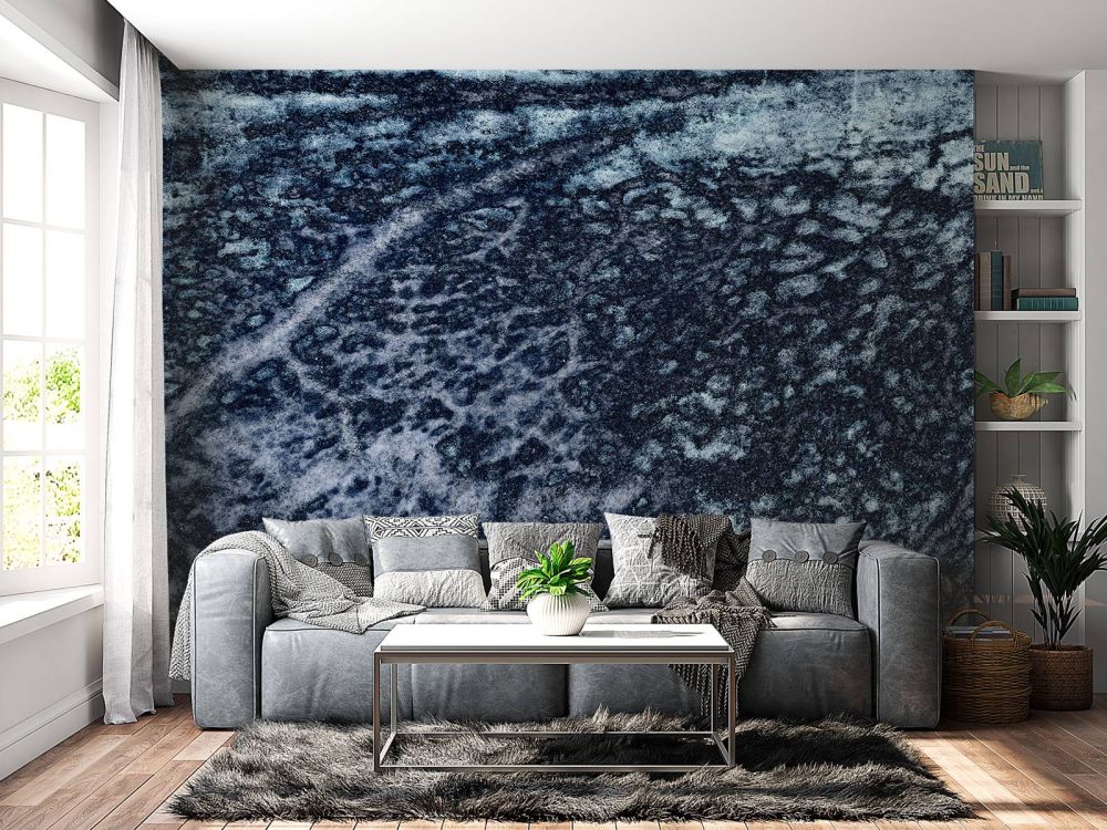Structuur blauw