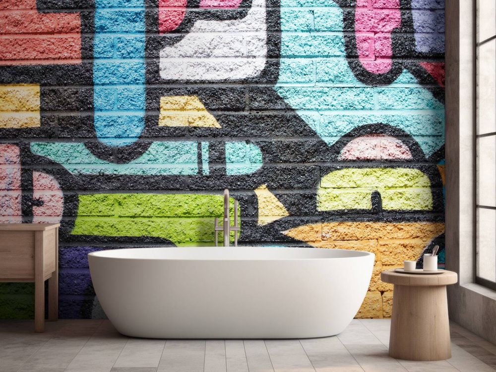 Graffiti muur
