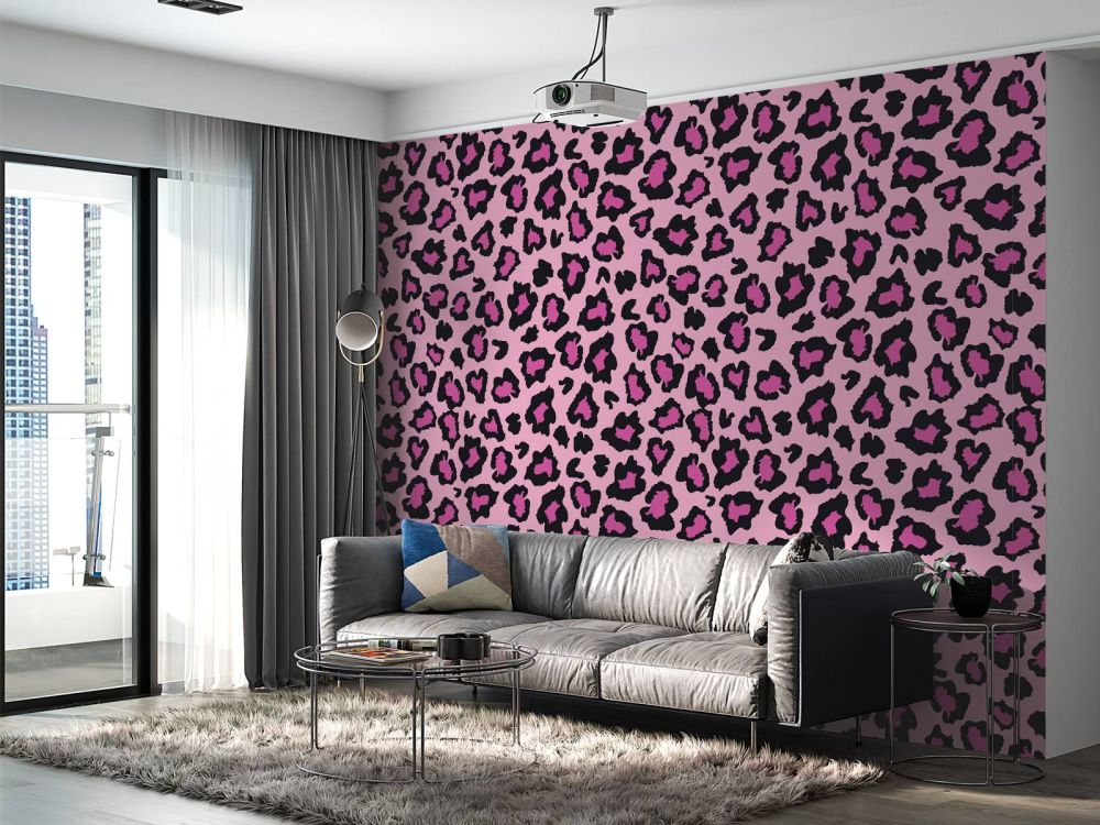Roze panterpatroon