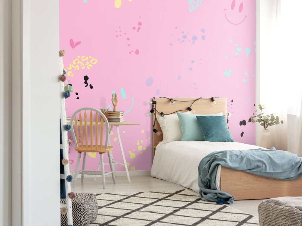 Pink splash