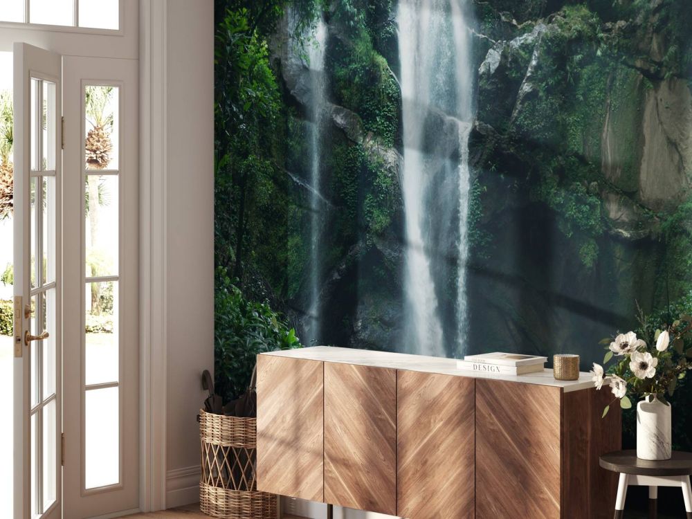 Waterval in de natuur