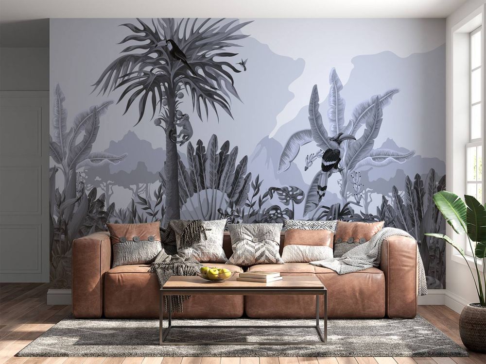 Blauwe jungle