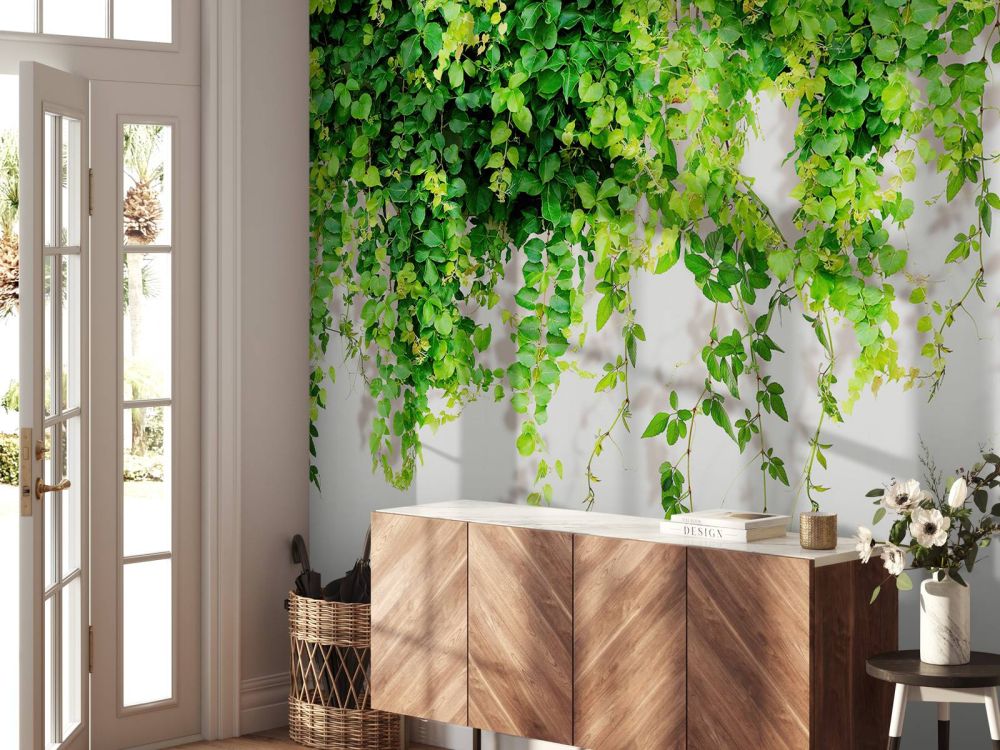 Groene hangende takken