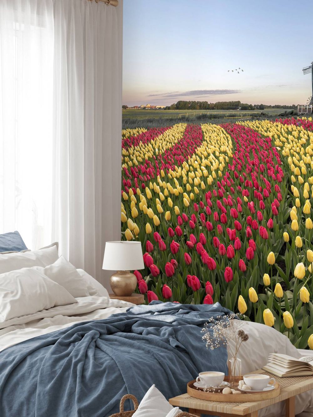 Nederlandse tulpenveld