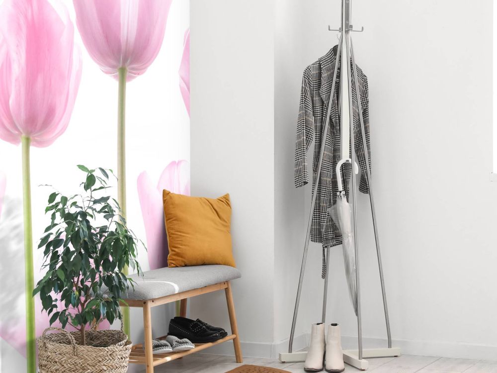 Mooie roze tulpen