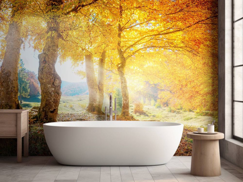 Warm herfstlandschap