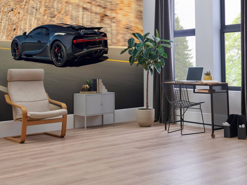 Bugatti Chiron Pur Sport in actie