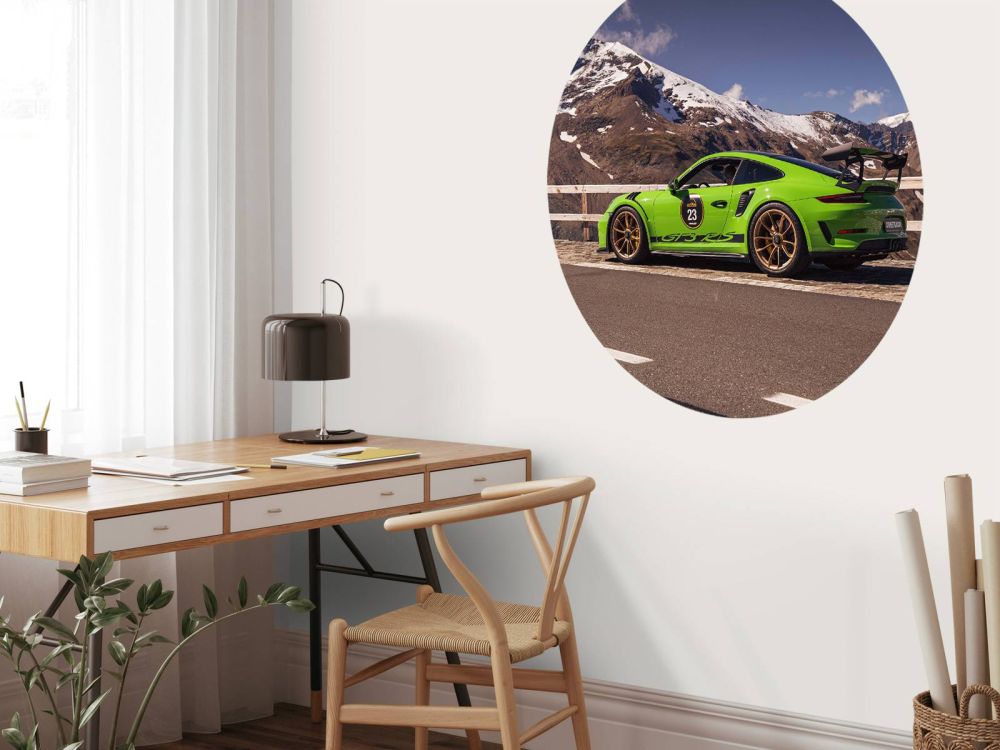 Porsche 911 GT3 RS in de Alpen