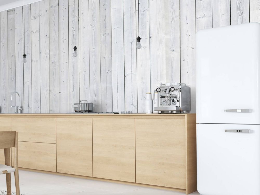 Whitewash hout verticaal