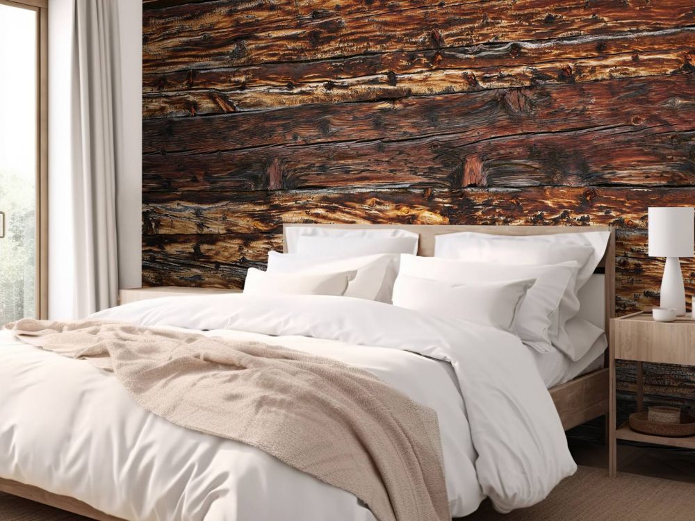 Gekleurd oud hout