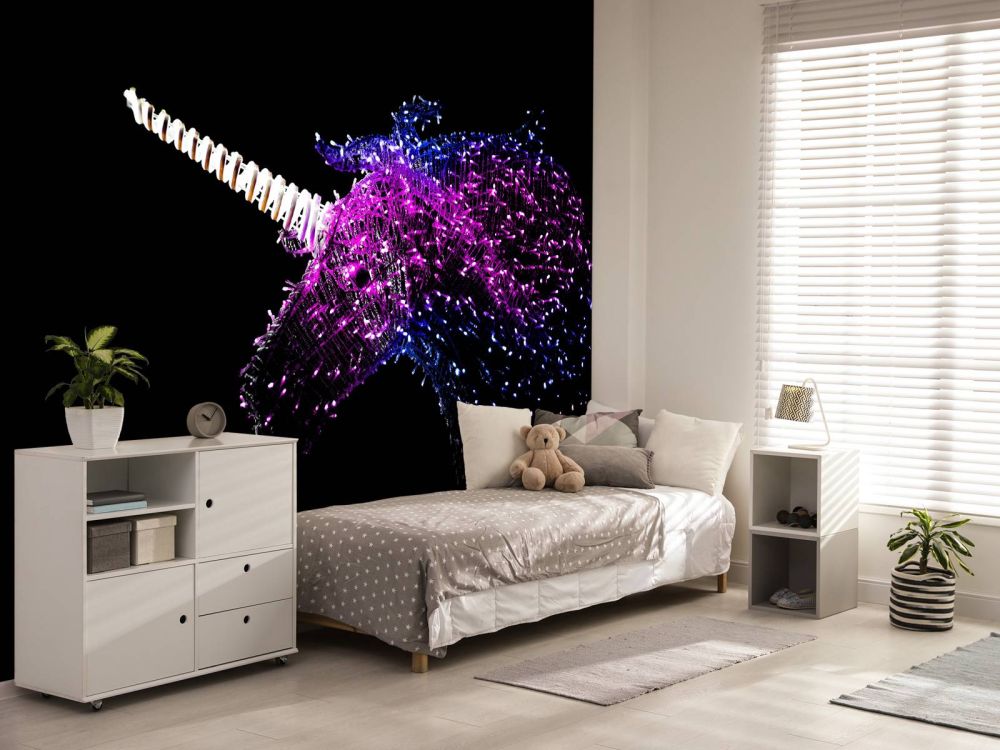 Lichtgevende unicorn