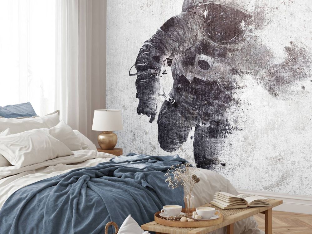 Zwevende astronaut