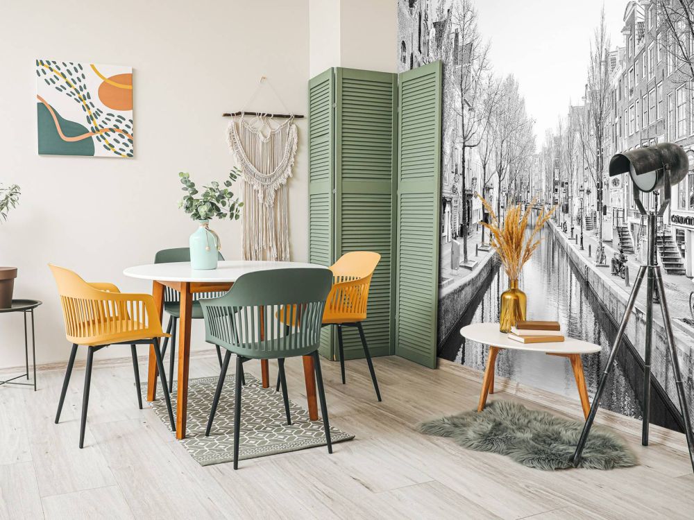 Amsterdam in zwart wit
