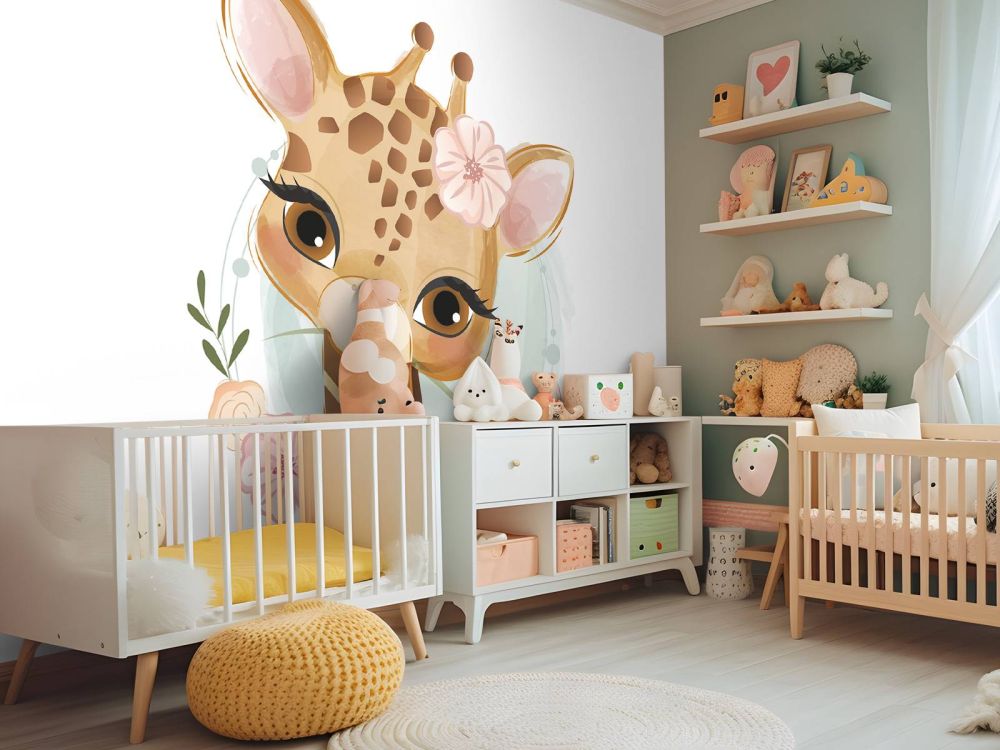 Baby giraffe