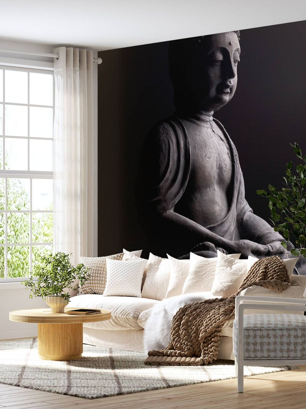 Stenen Buddha