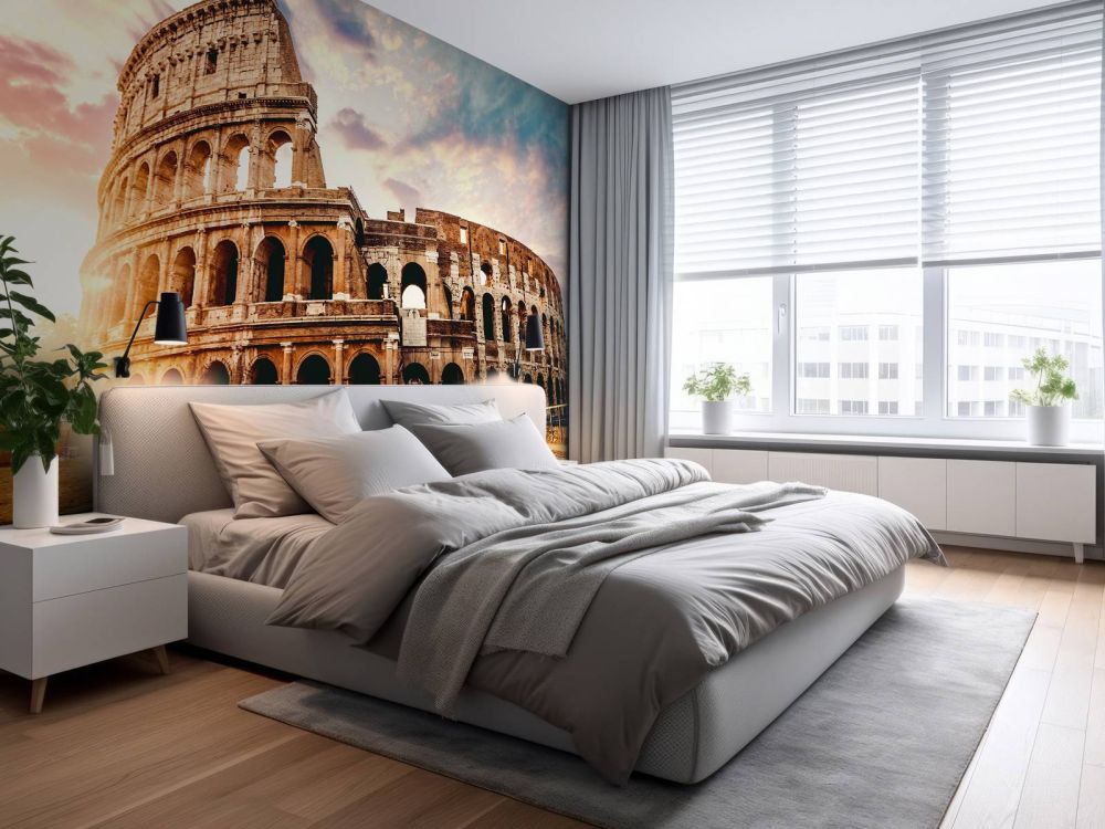 Zonsopgang bij het Colosseum