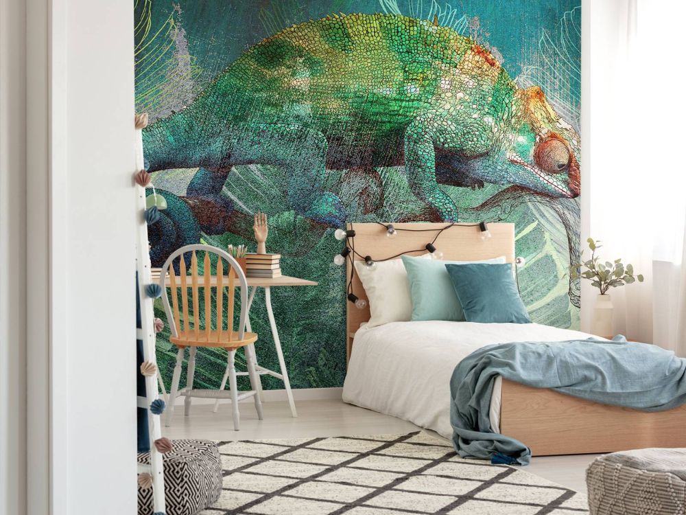 Verstopte kameleon