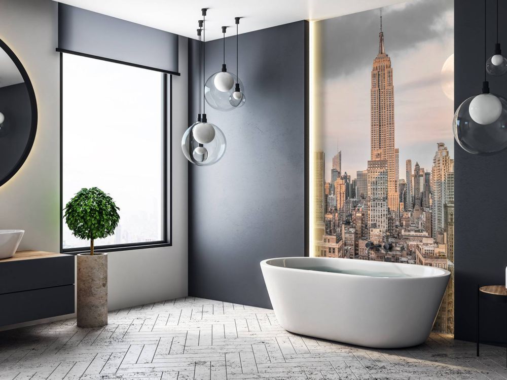 Empire State Building met skyline