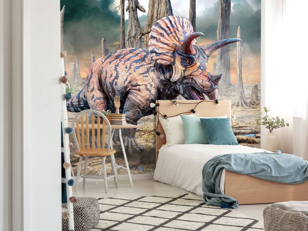 Torosaurus in een verlaten gebied