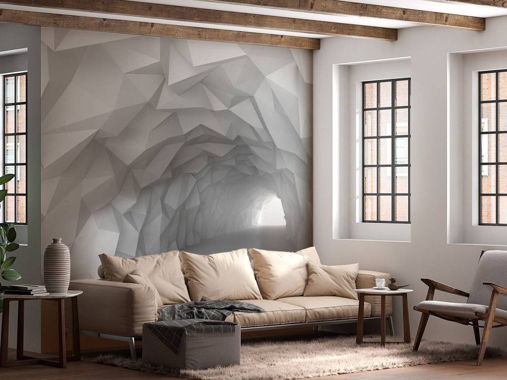 Puntige tunnel in 3D