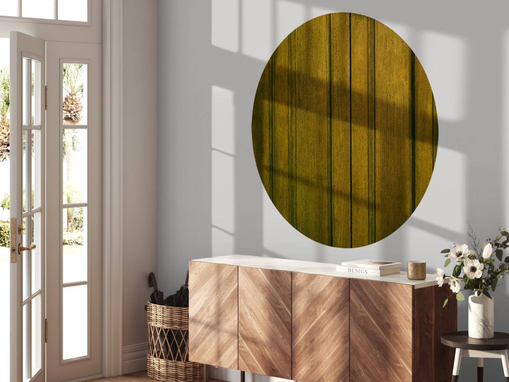 Okergeel hout