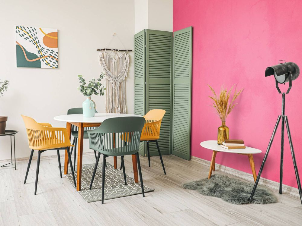 Ruber roze beton