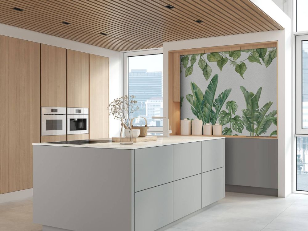 Tropische jungle planten