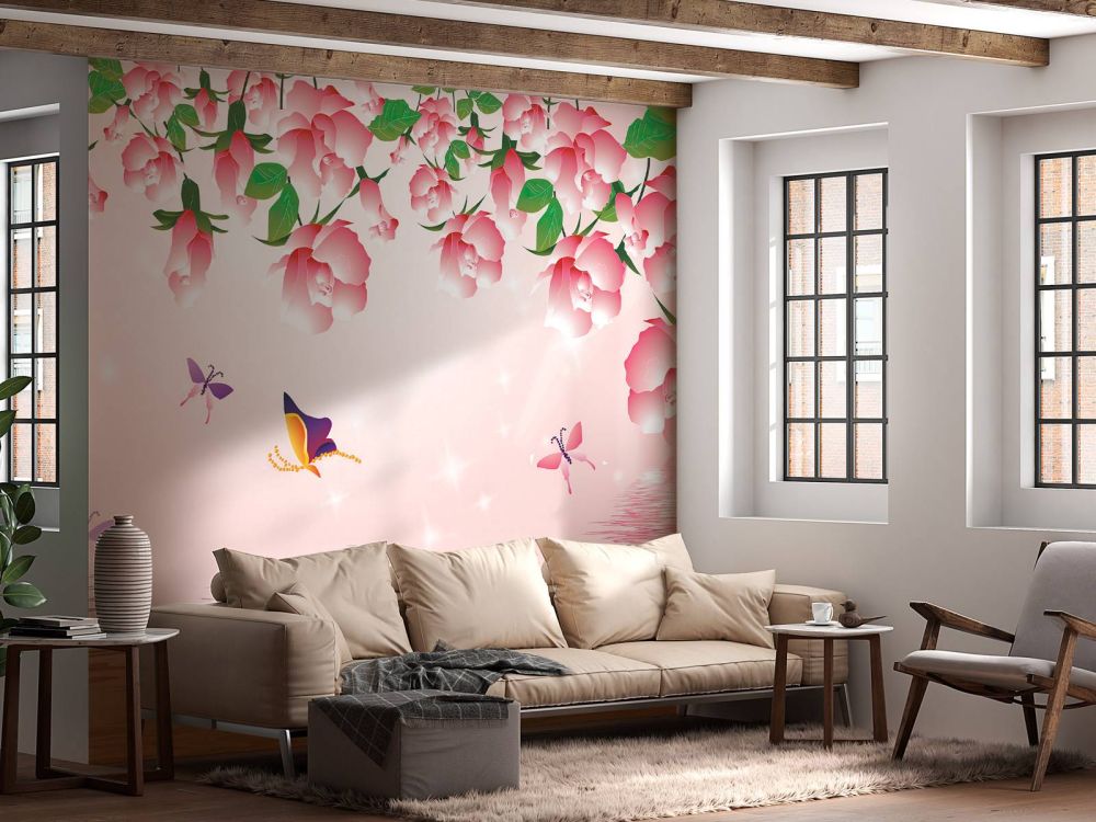 Roze omgeving