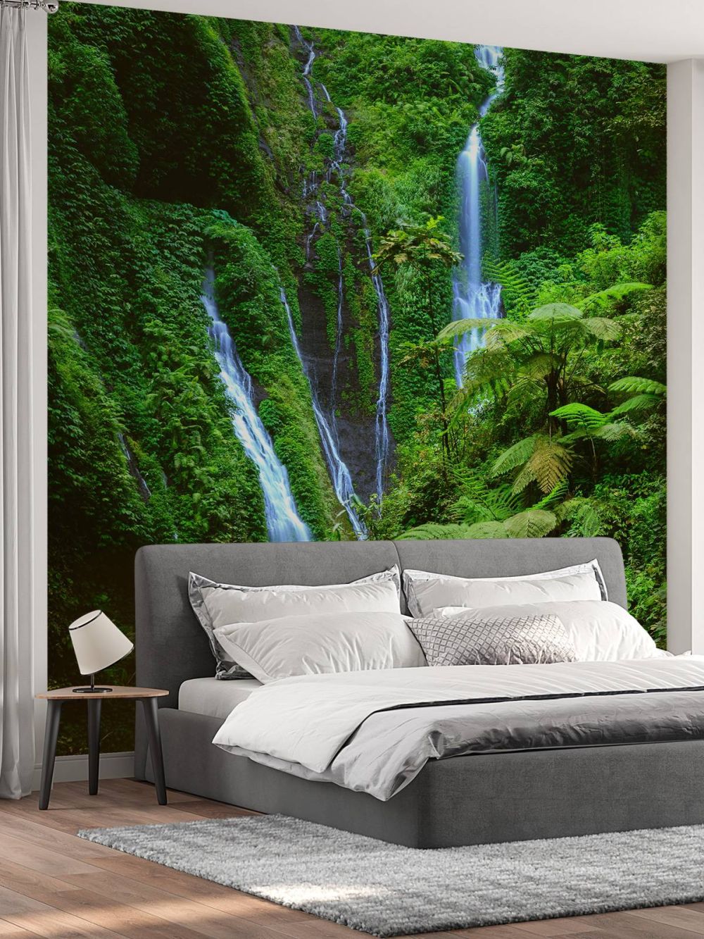 Groene jungle en watervallen