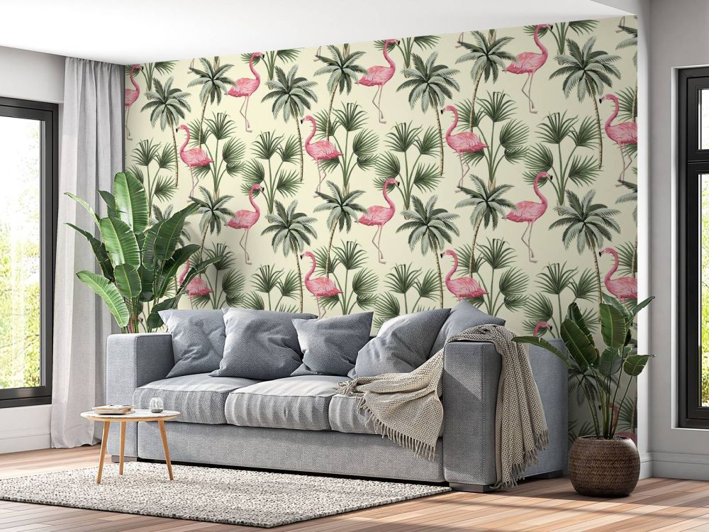 Flamingo patroon