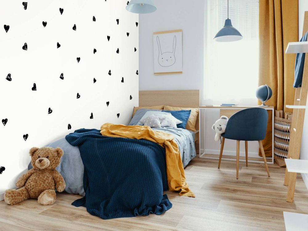 Kleine zwarte hartjes