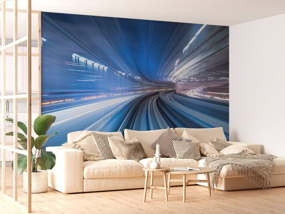 3D effect van snelheid
