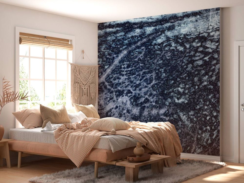 Structuur blauw